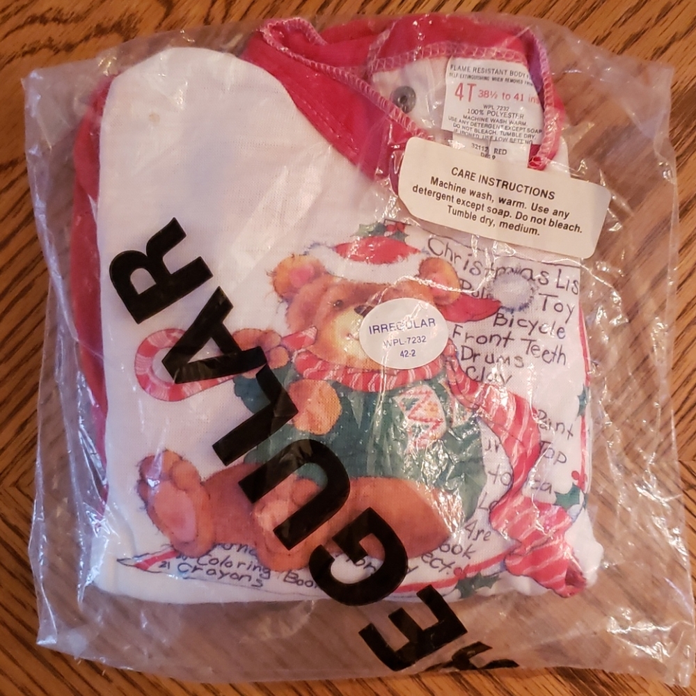 Infant Toddlers Pajamas with Christmas Print N…